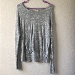 Gray Hollister sweater